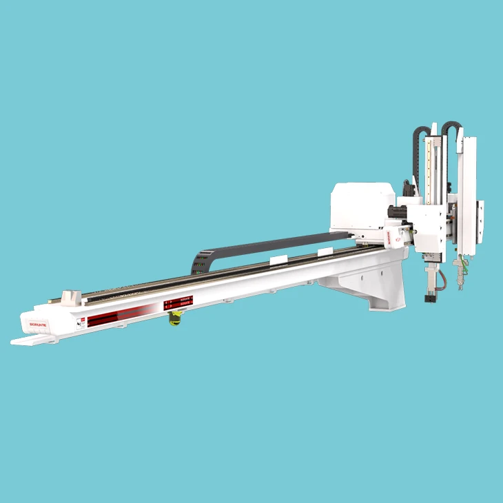 long arm manipulator for mold injection